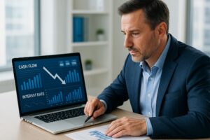 accountant meeting with client